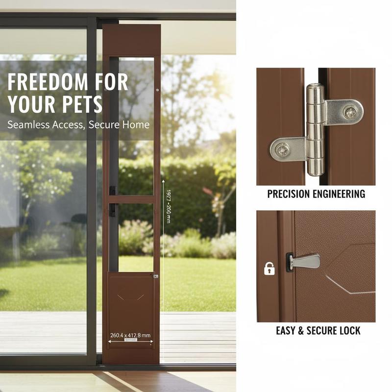 Dog Door for Sliding Glass Doo - Glass Door Hinge review and price
