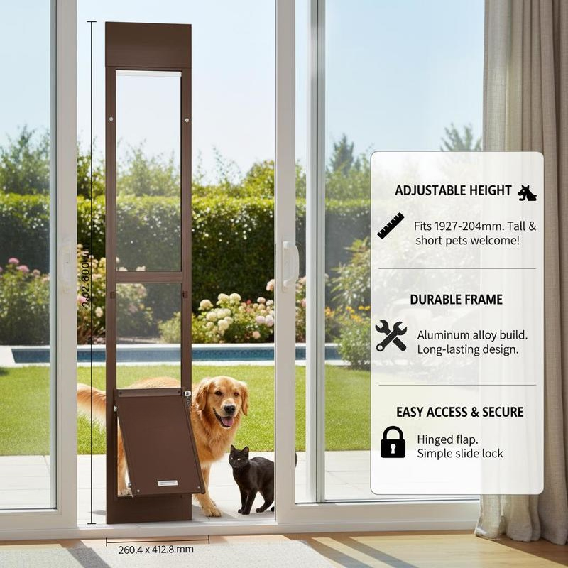 Dog Door for Sliding Glass Doo - Glass Door Hinge review and price