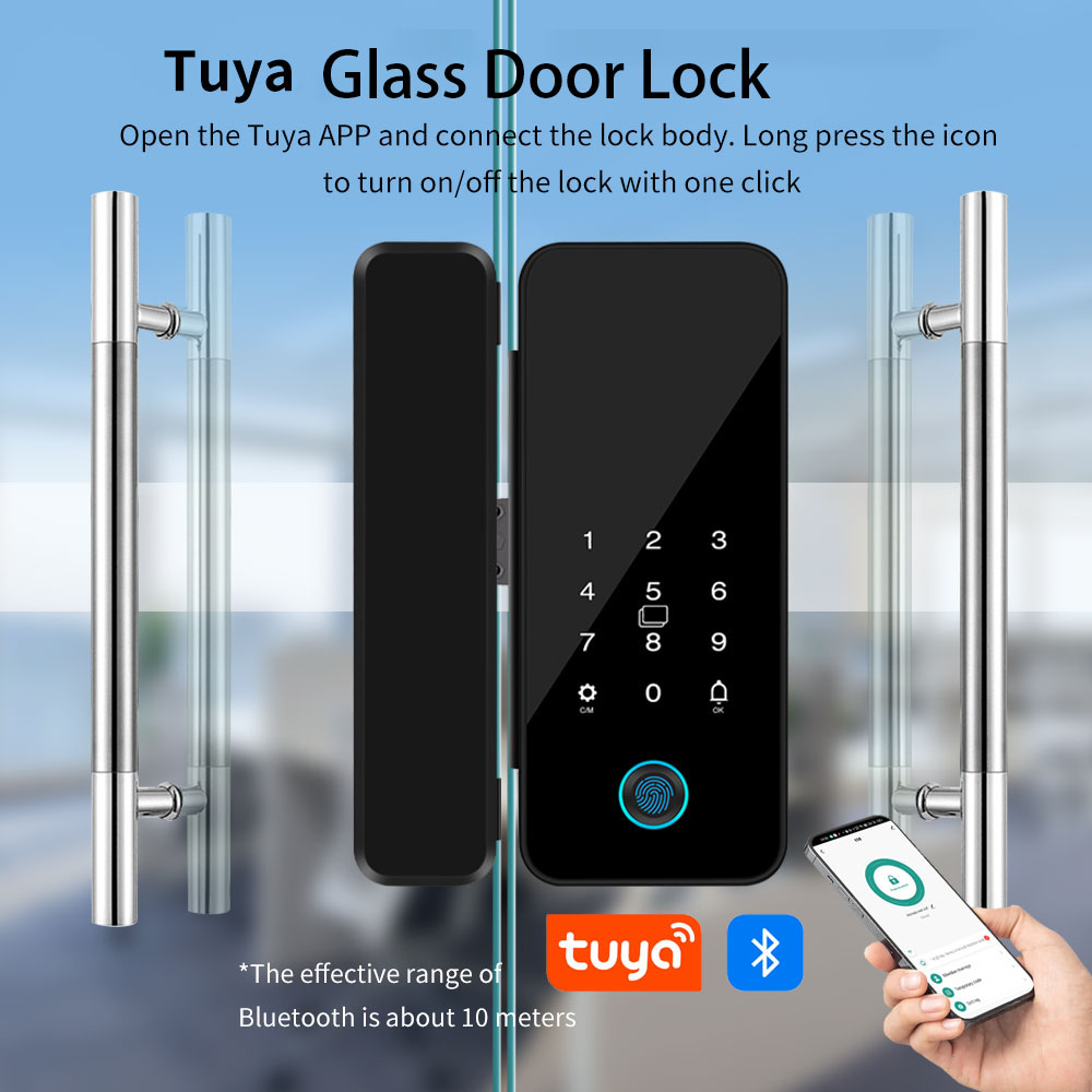 B16 Tuya APP Bluetooth Glass D - Glass Door Hinge review and price