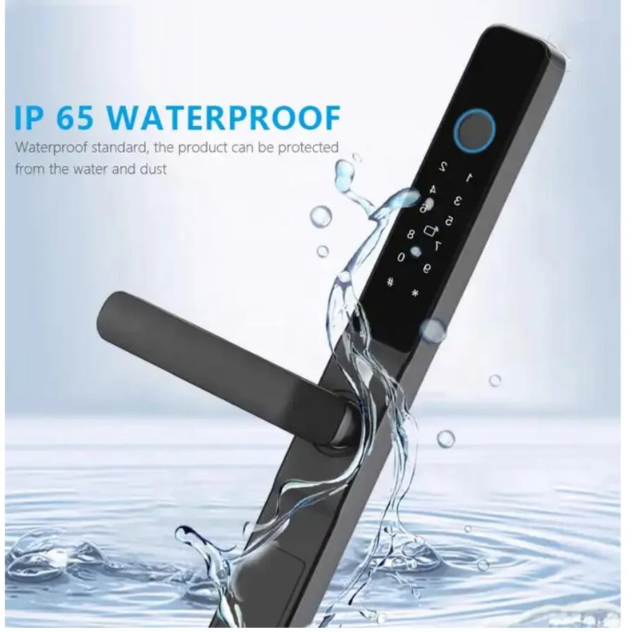 Waterproof Fingerprint Smart L - Glass Door Hinge review and price