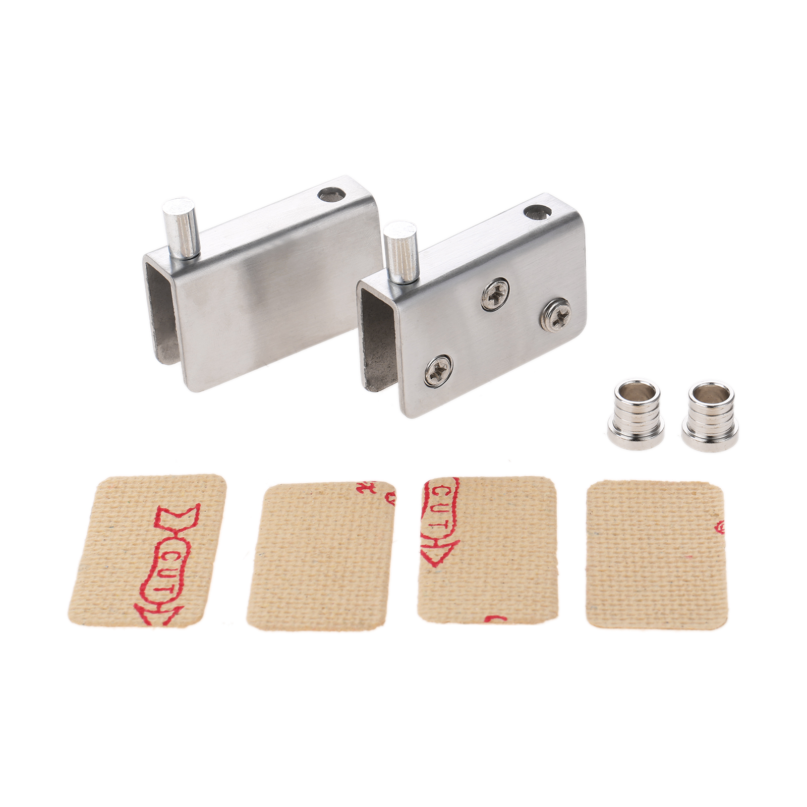 2 Pcs Glass Shelf Clamp Pivot  - Glass Door Hinge review and price