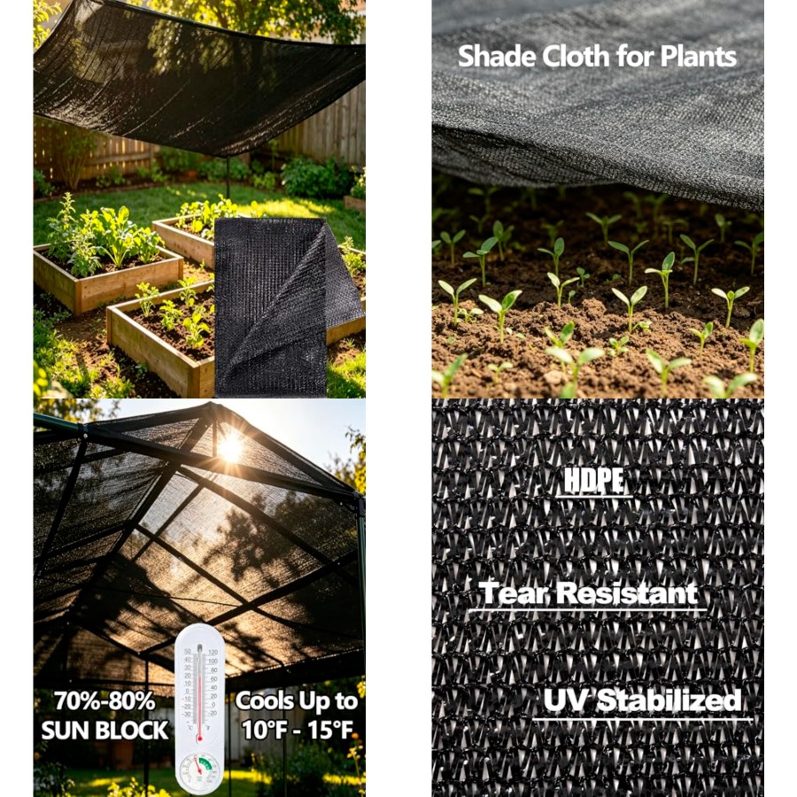 e.share Black Shade Cloth, 70- - Screen Top Mesh review and price
