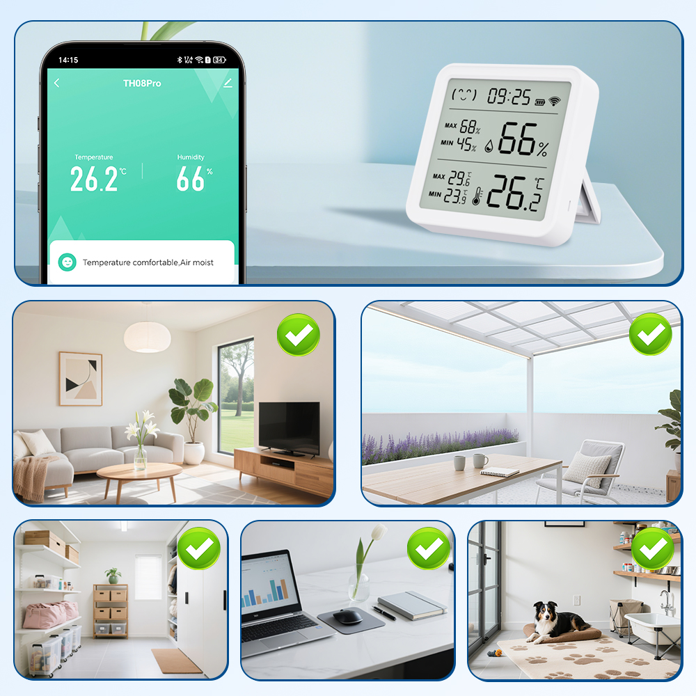 Tuya WiFi Thermometer hygromet - Digital Hygrometer Probe review and price