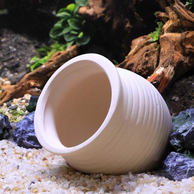 Ceramics Jar Fish Tank Decorat - Hide Cave Ceramic review and price