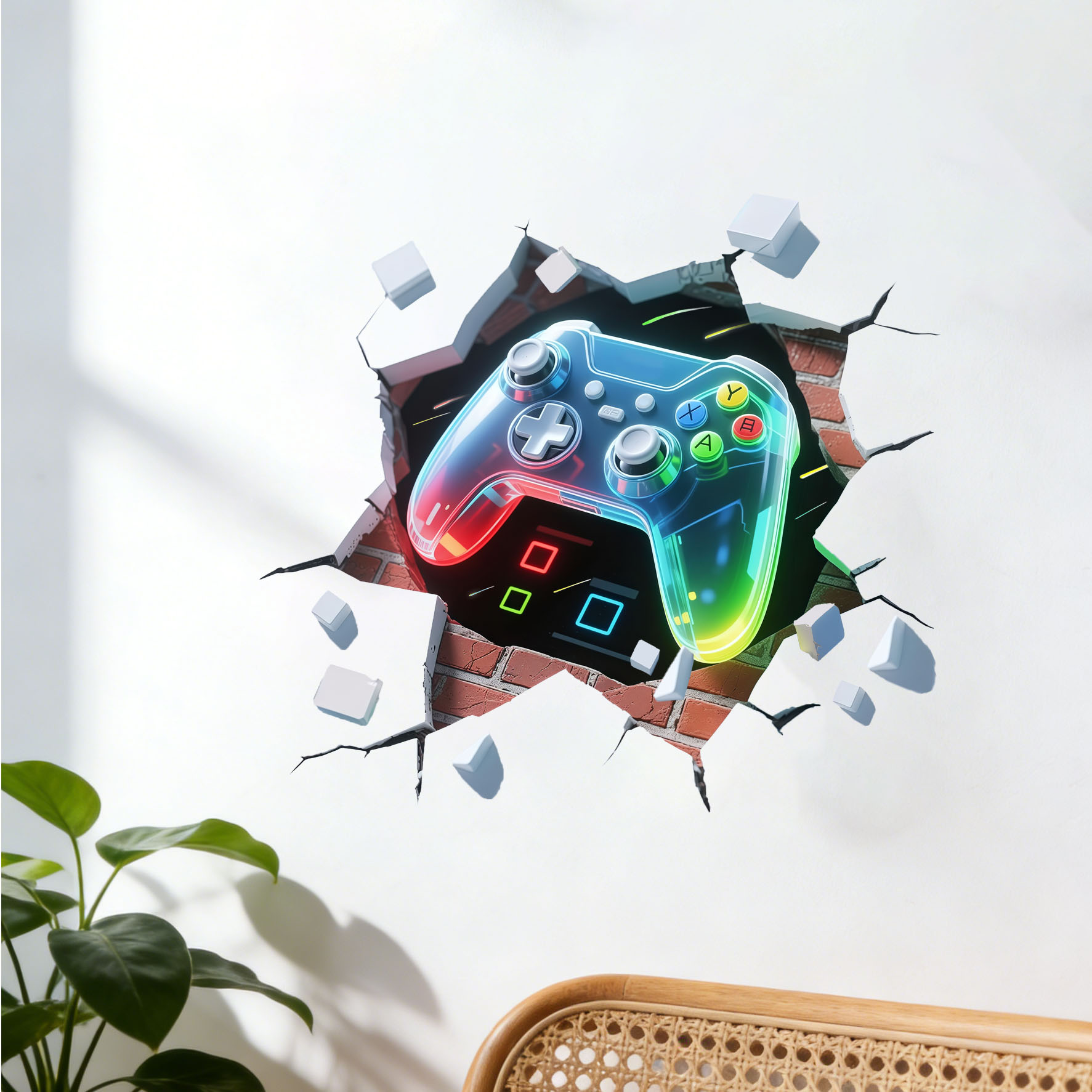 Game Controller Decal for Boys - Pvc Panel Background review and price