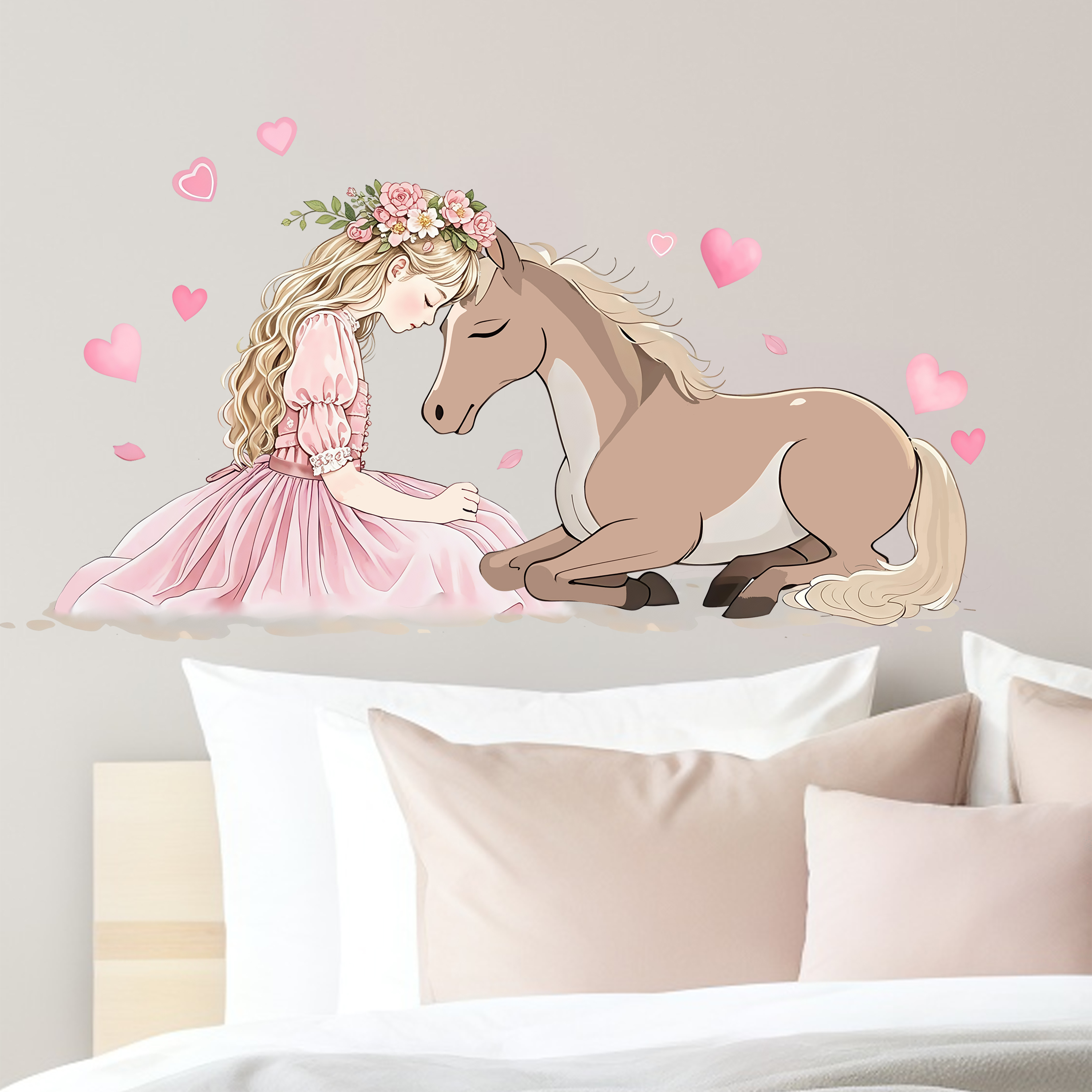 Romantic Horse Wall Stickers S - Pvc Panel Background review and price