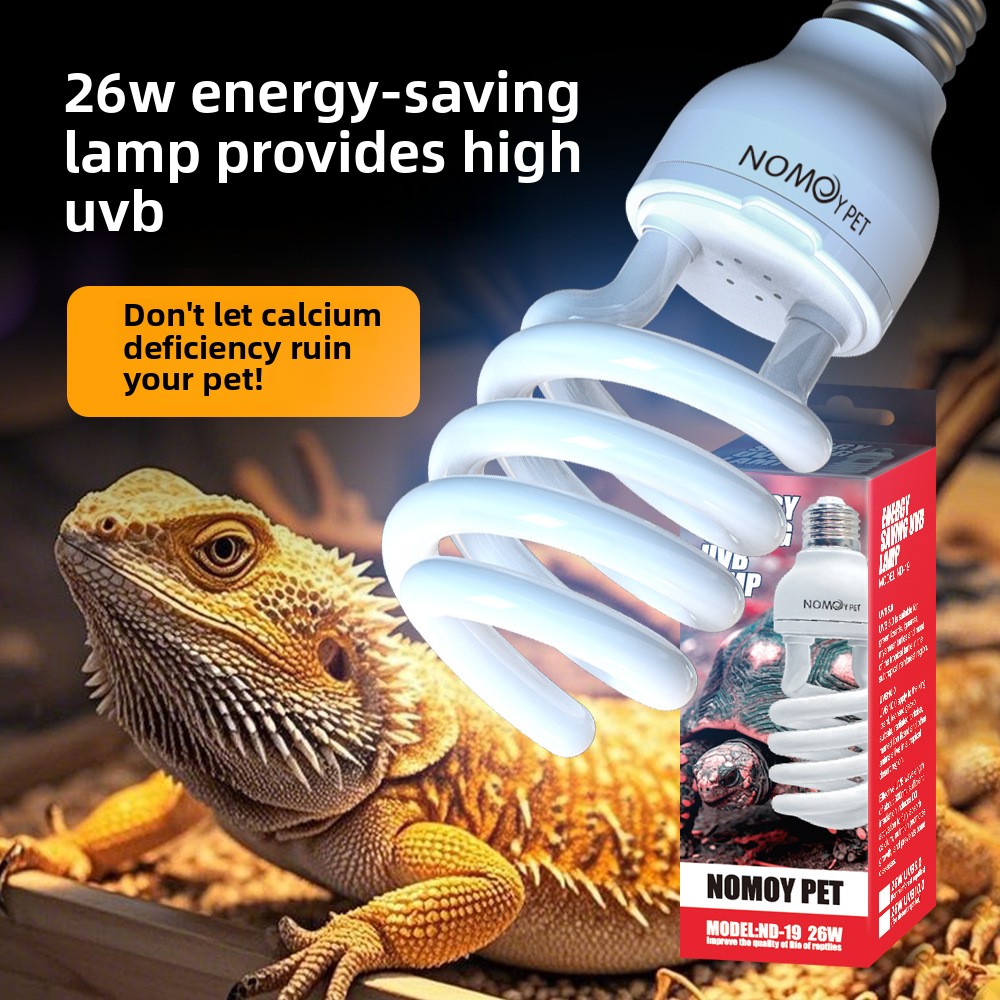 NOMOY 26W UVB Reptile Light Ca - Vitamin D3 Reptile review and price