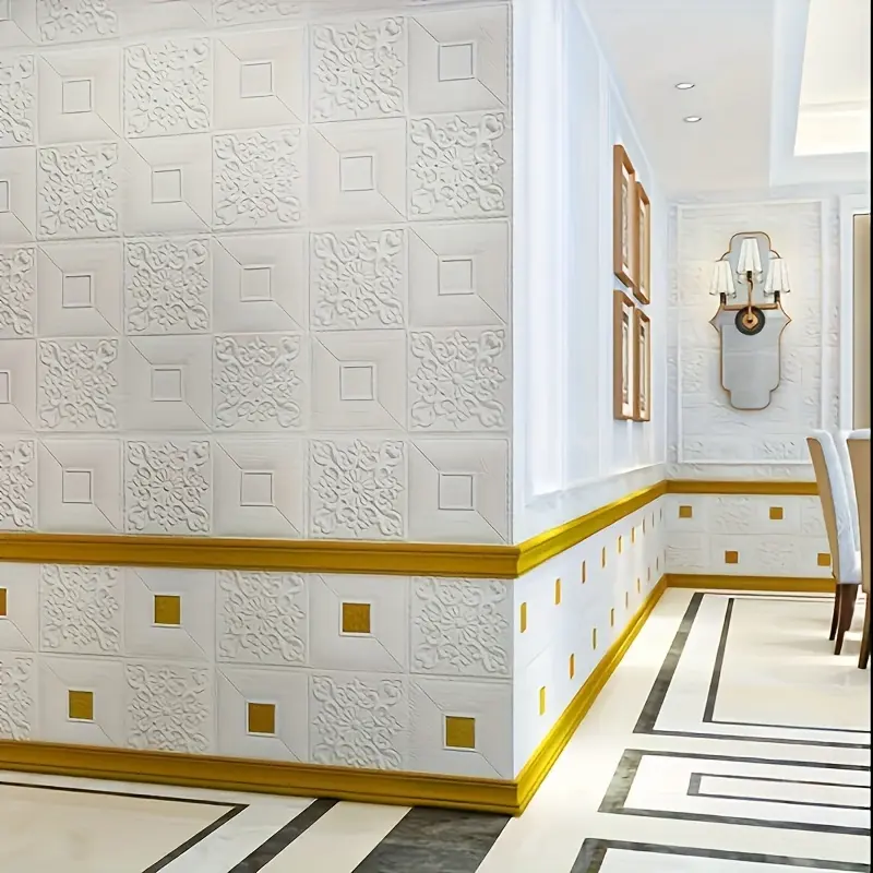 3D wallpaper room decoration w - Pvc Panel Background review and price