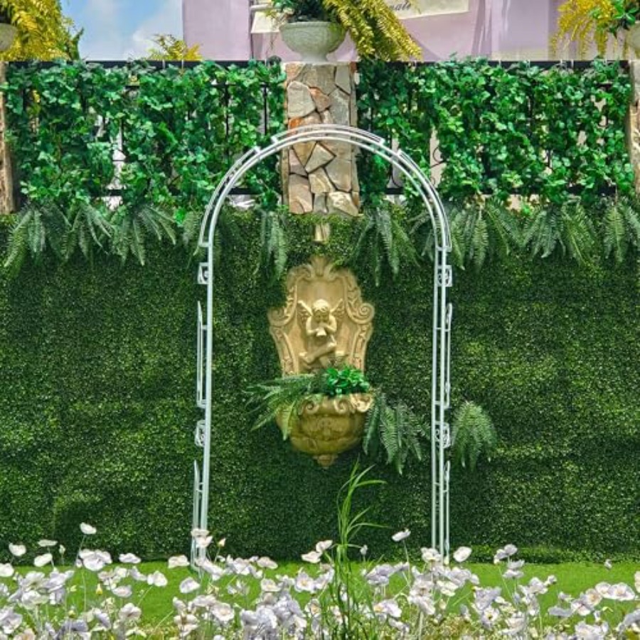 White metal wedding arch for g - Vine Climbing Plastic review and price