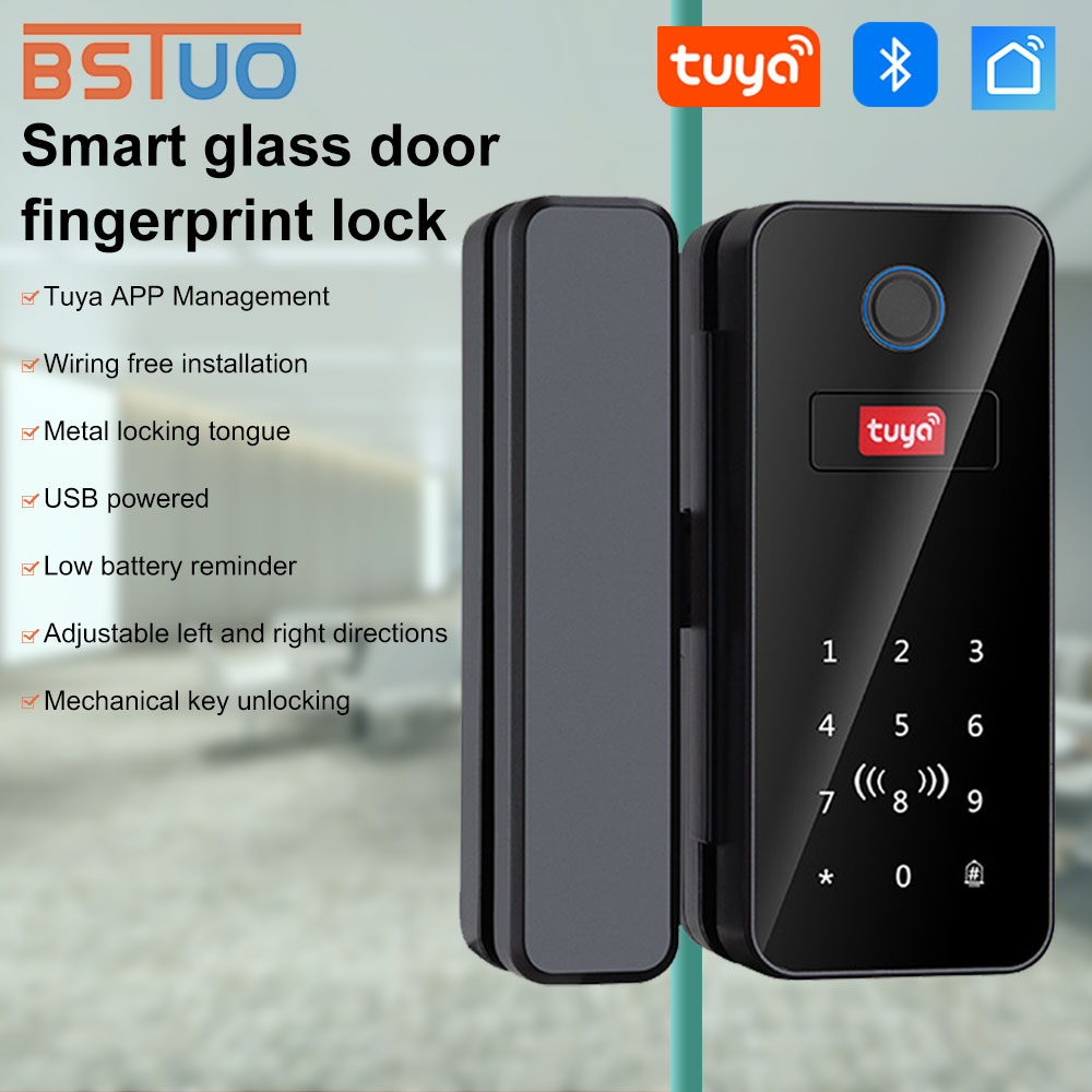 BSTuokey Multifunctional Smart - Glass Door Hinge review and price