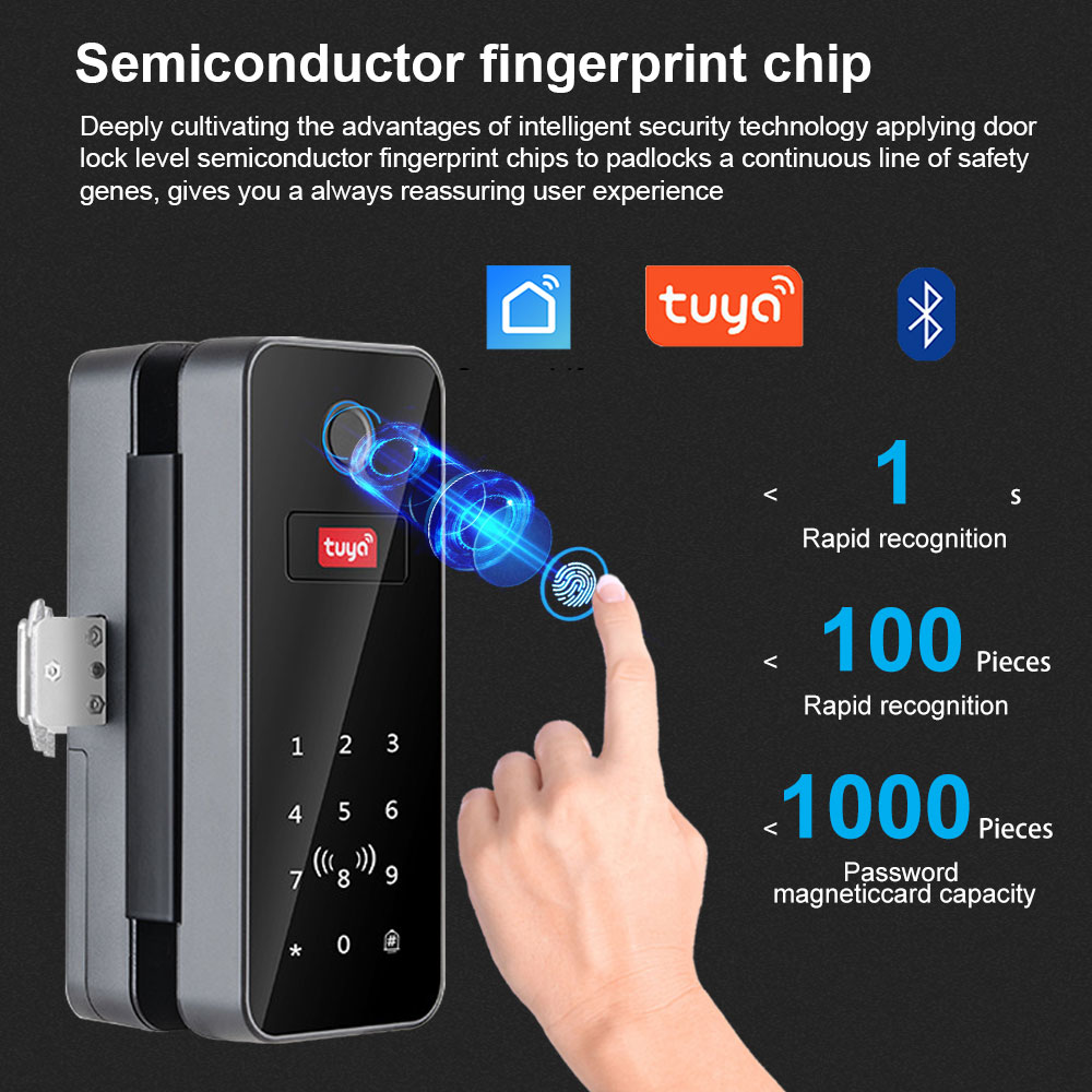 BSTuokey Multifunctional Smart - Glass Door Hinge review and price